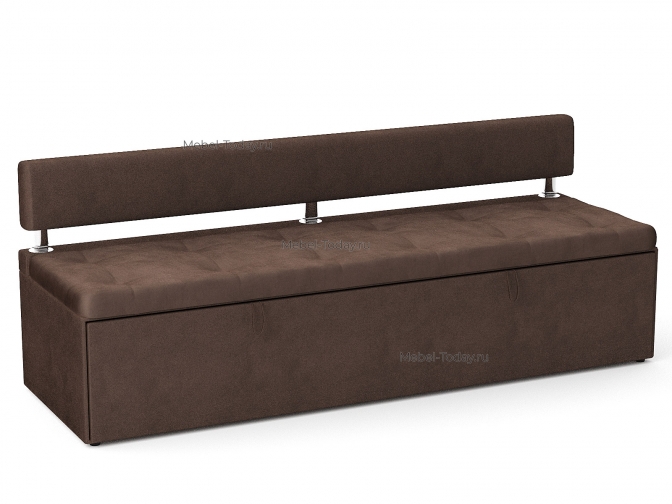 Офисный диван Дельф 180 без боковин, механизм дельфин, обивка велюр