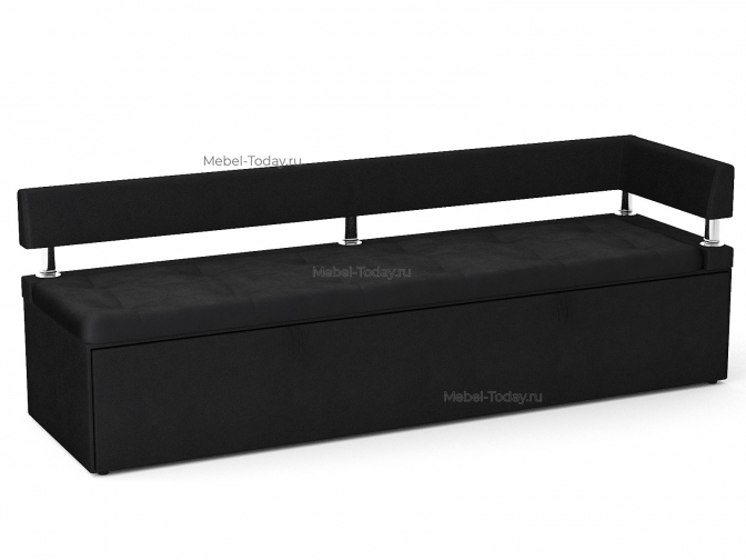 Офисный диван Дельф 200 угловой, механизм дельфин, обивка велюр