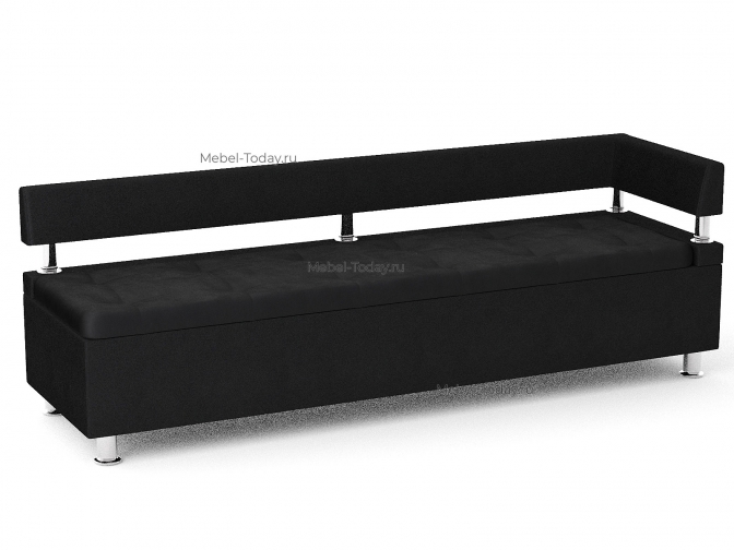 Офисный диван-лавка Парма 200 угловой – обивка велюр