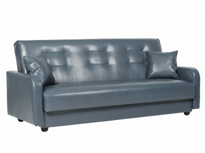 Диван книжка Аккорд серый