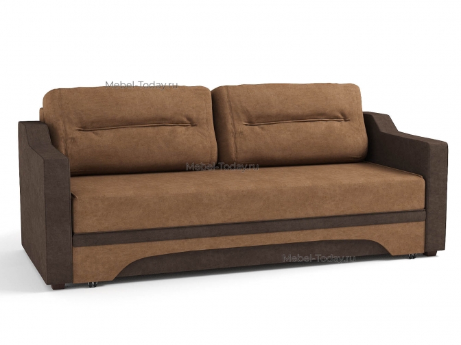 Диван-кровать еврокнижка Наташа 160 Люкс Эконом со спальным местом 160*195 на пружинном блоке