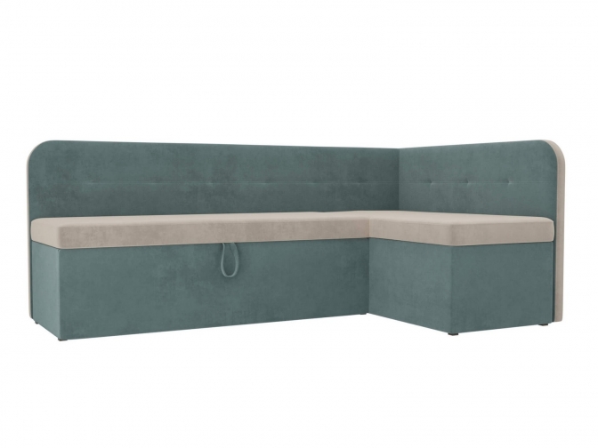 Диван кухонный угловой Форест Велюр диз 1