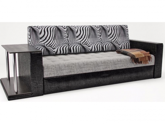 Диван Атланта с барным столиком Дарк Плей