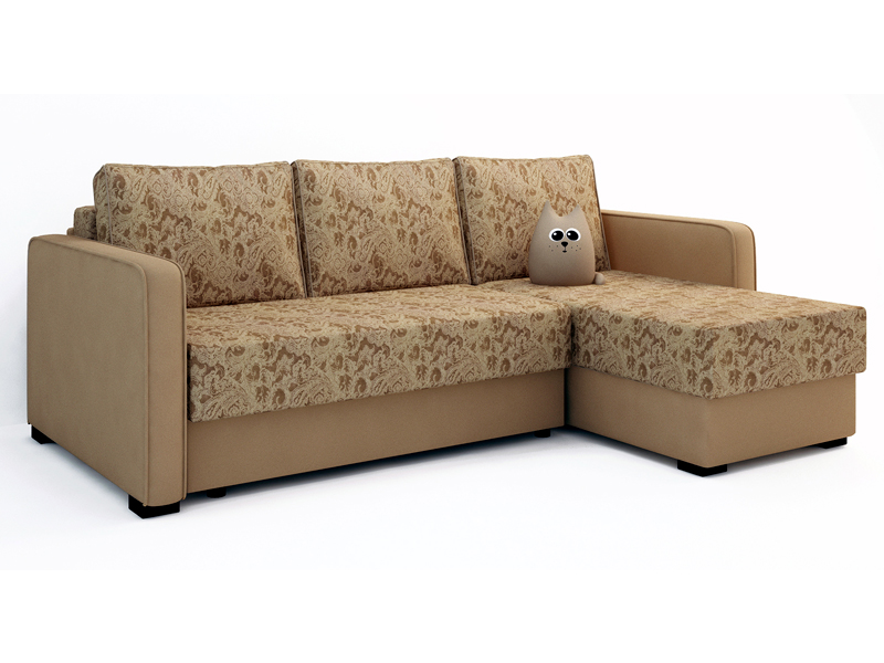 Угловой диван с механизмом «Еврокнижка» и его достоинства